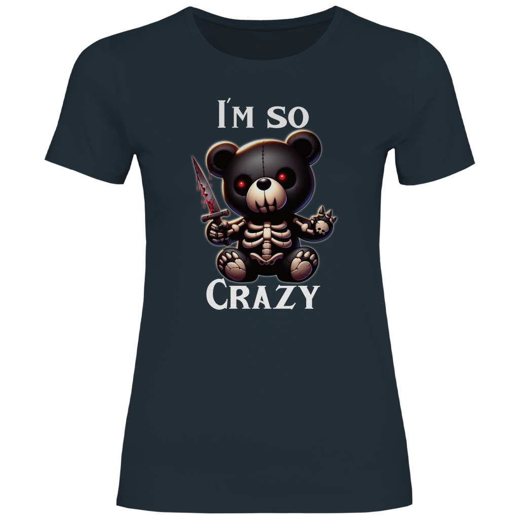 Damen T-Shirt crazy-001