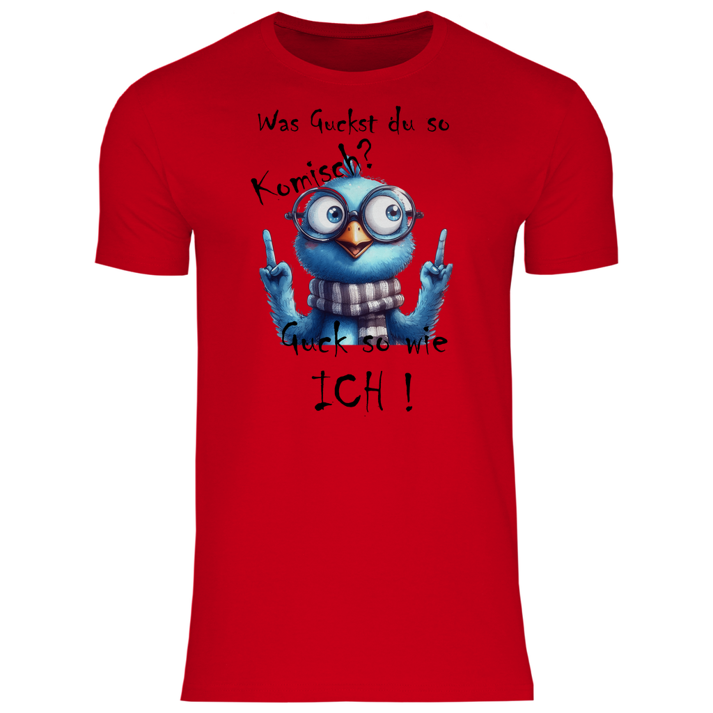Herren T-Shirt was kuckst du ? 02S