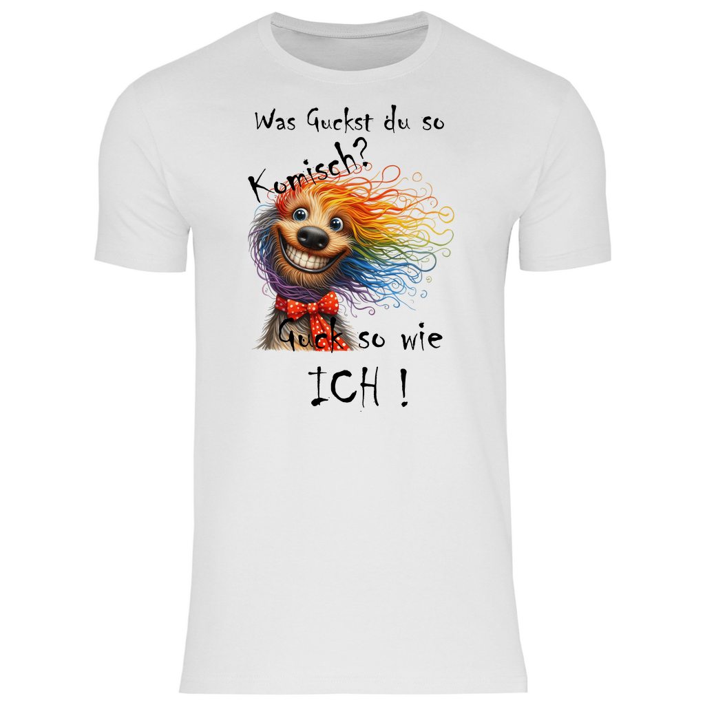 Herren T-Shirt was kuckst du ? 03S