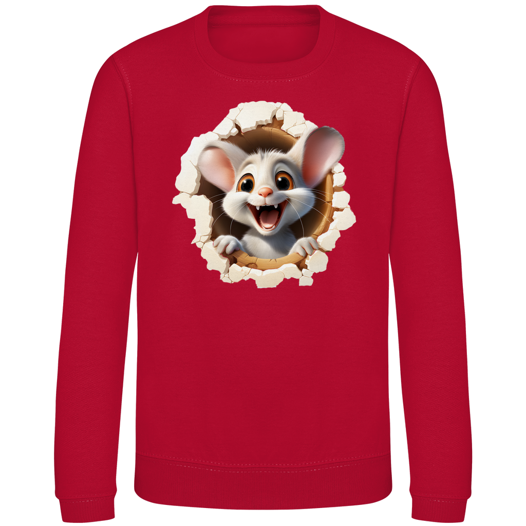 Kinder Sweatshirt maus-01