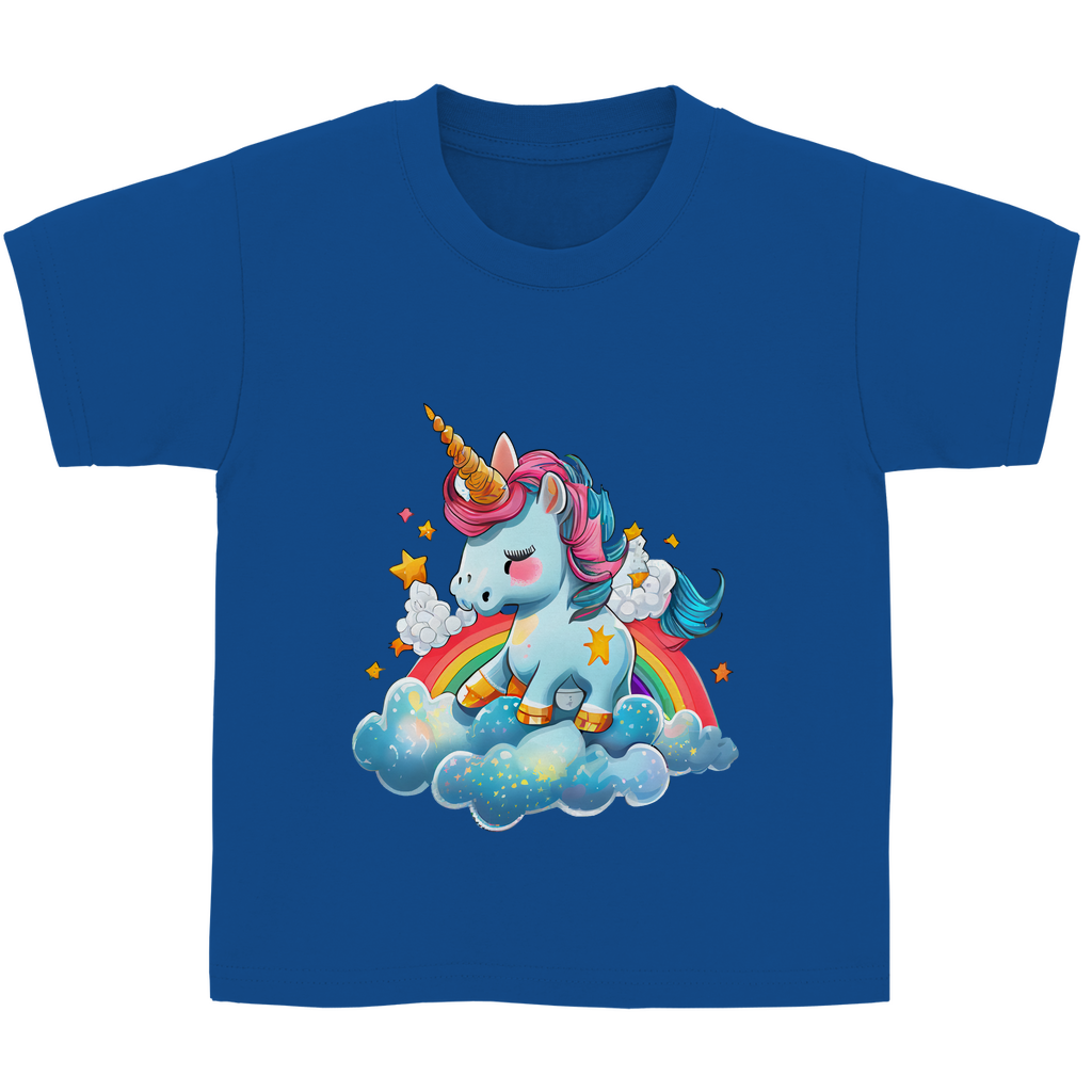 Kinder Basic T-Shirt unicorn-01