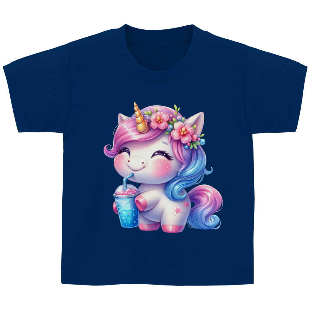 Kinder Basic T-Shirt kinder-einhorn-01