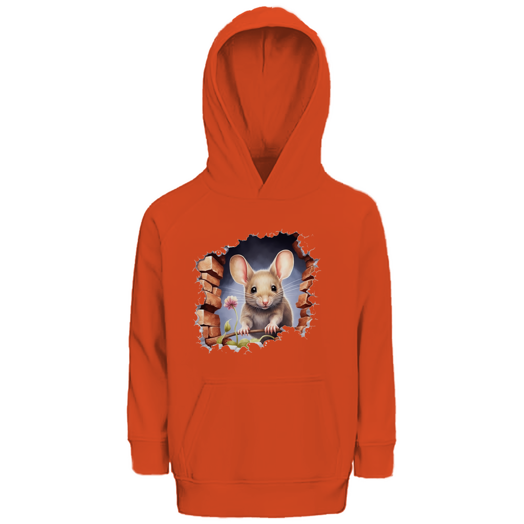 Kinder Premium Bio Hoodie maus-03