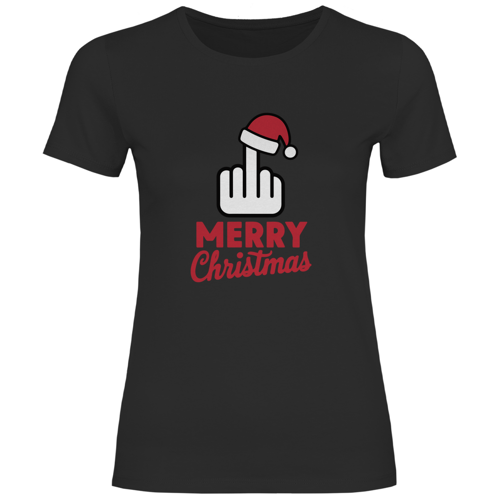 Damen T-Shirt weihnachten-06