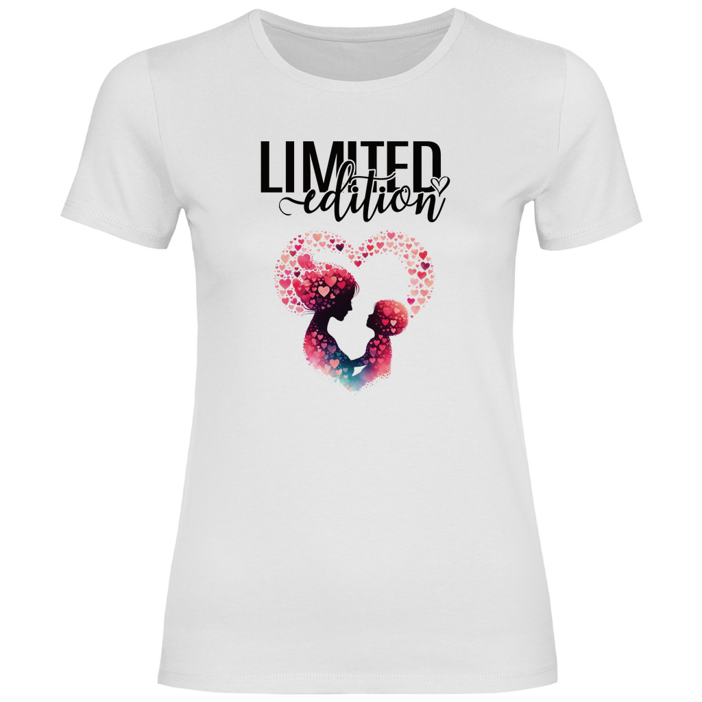 Damen T-Shirt mutter mit kind-03