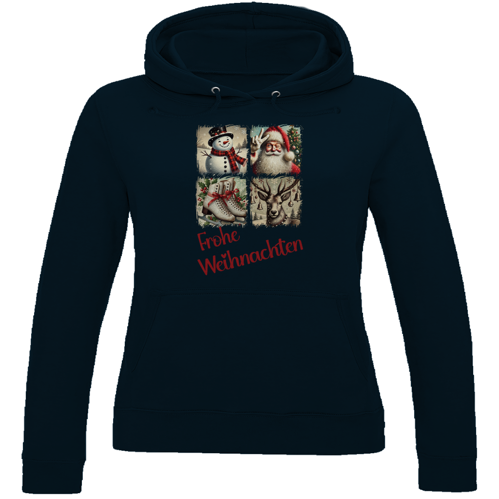 Damen Hoodie weihnachten-10