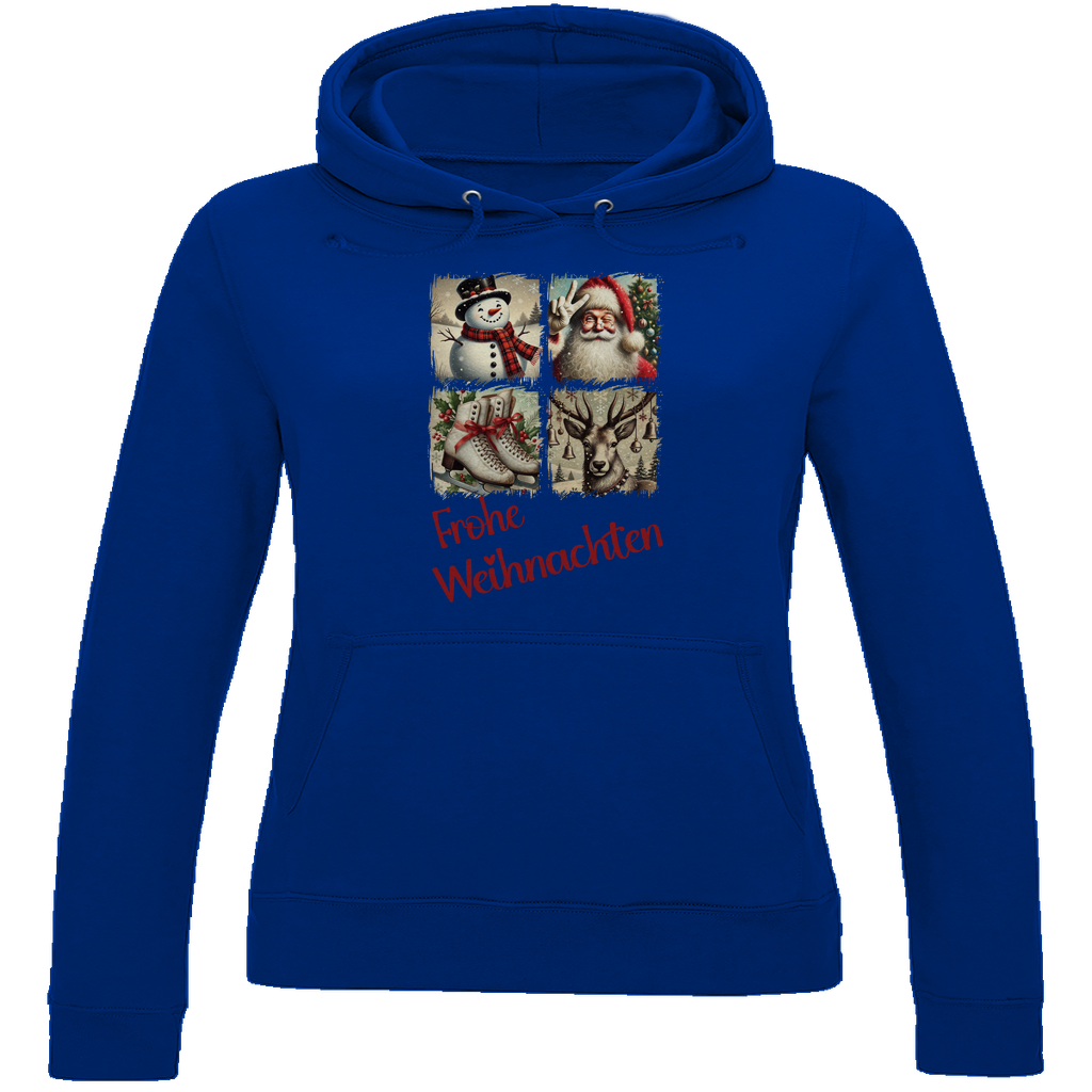 Damen Hoodie weihnachten-10