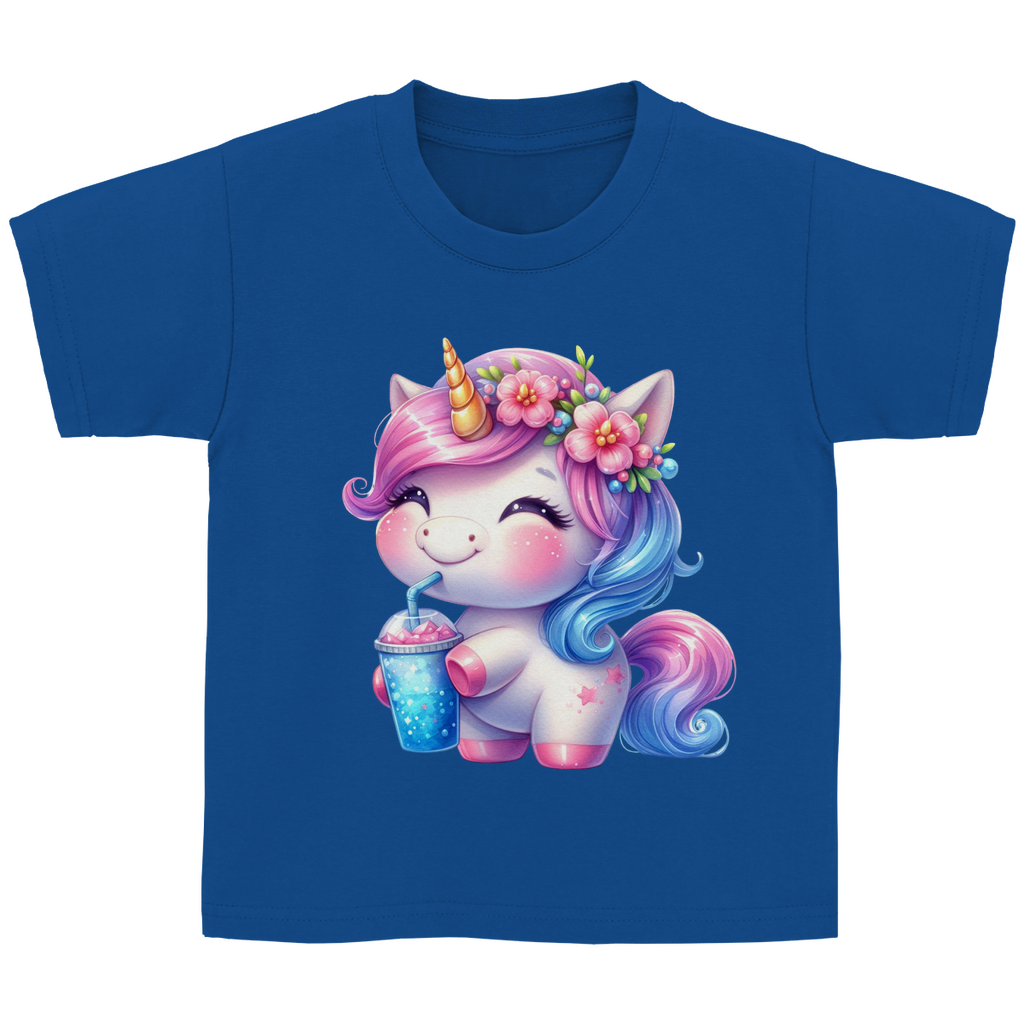 Kinder Basic T-Shirt kinder-einhorn-01