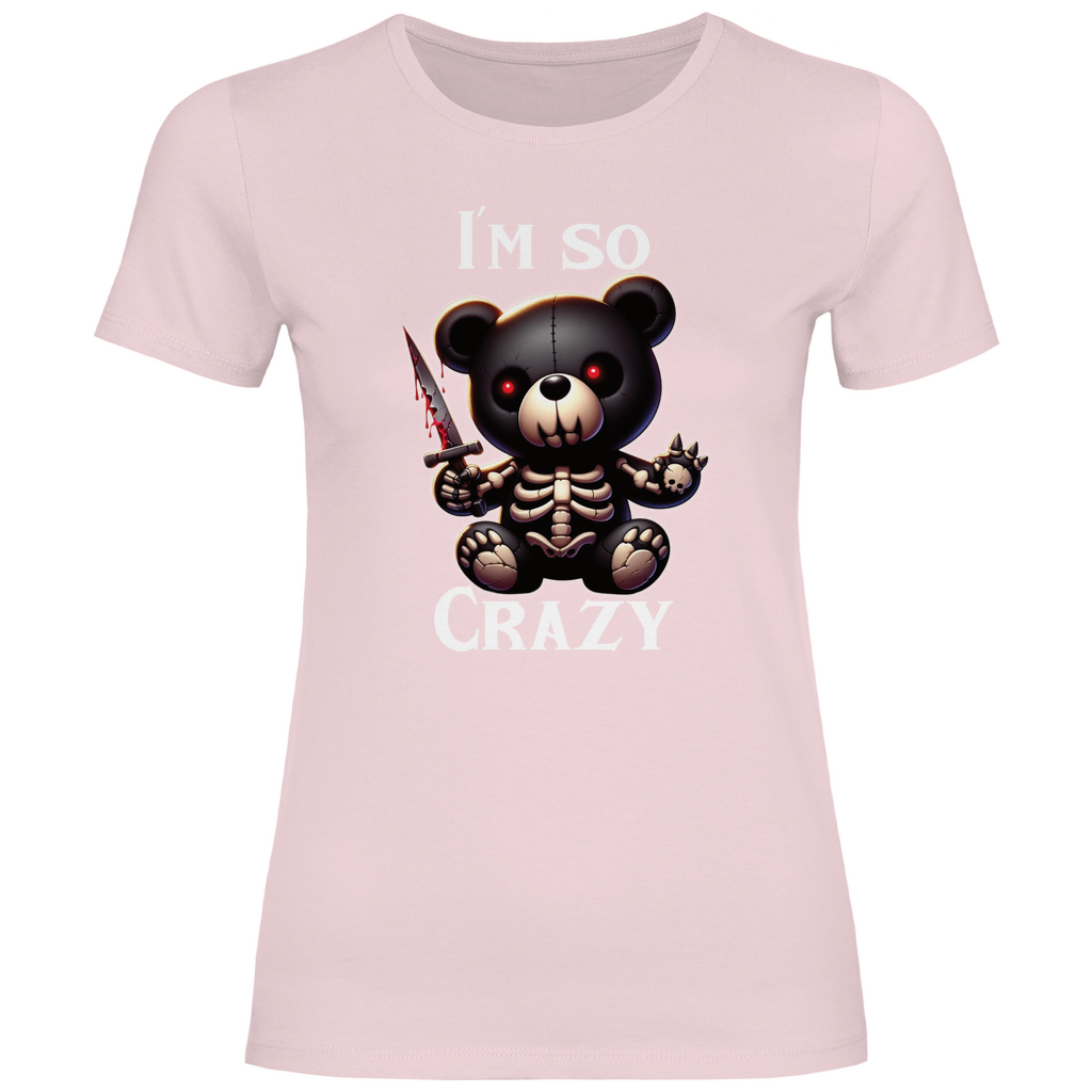 Damen T-Shirt crazy-001