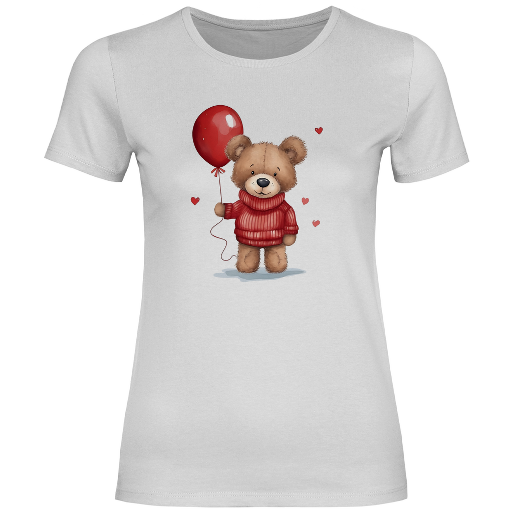 Damen T-Shirt Teddybär-01