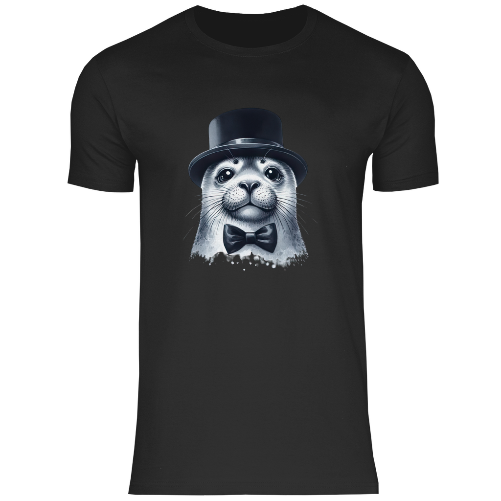 Herren T-Shirt Seehund-03