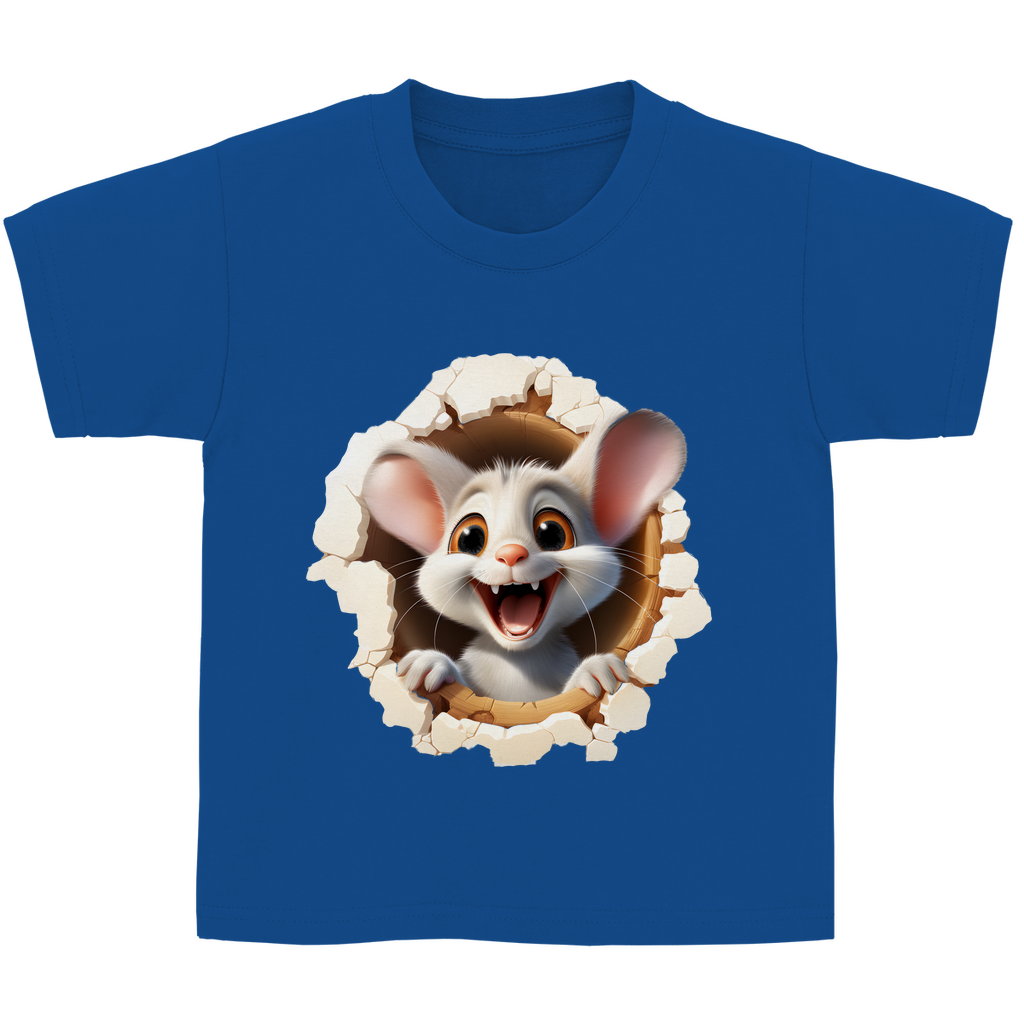 Kinder Basic T-Shirt maus-01
