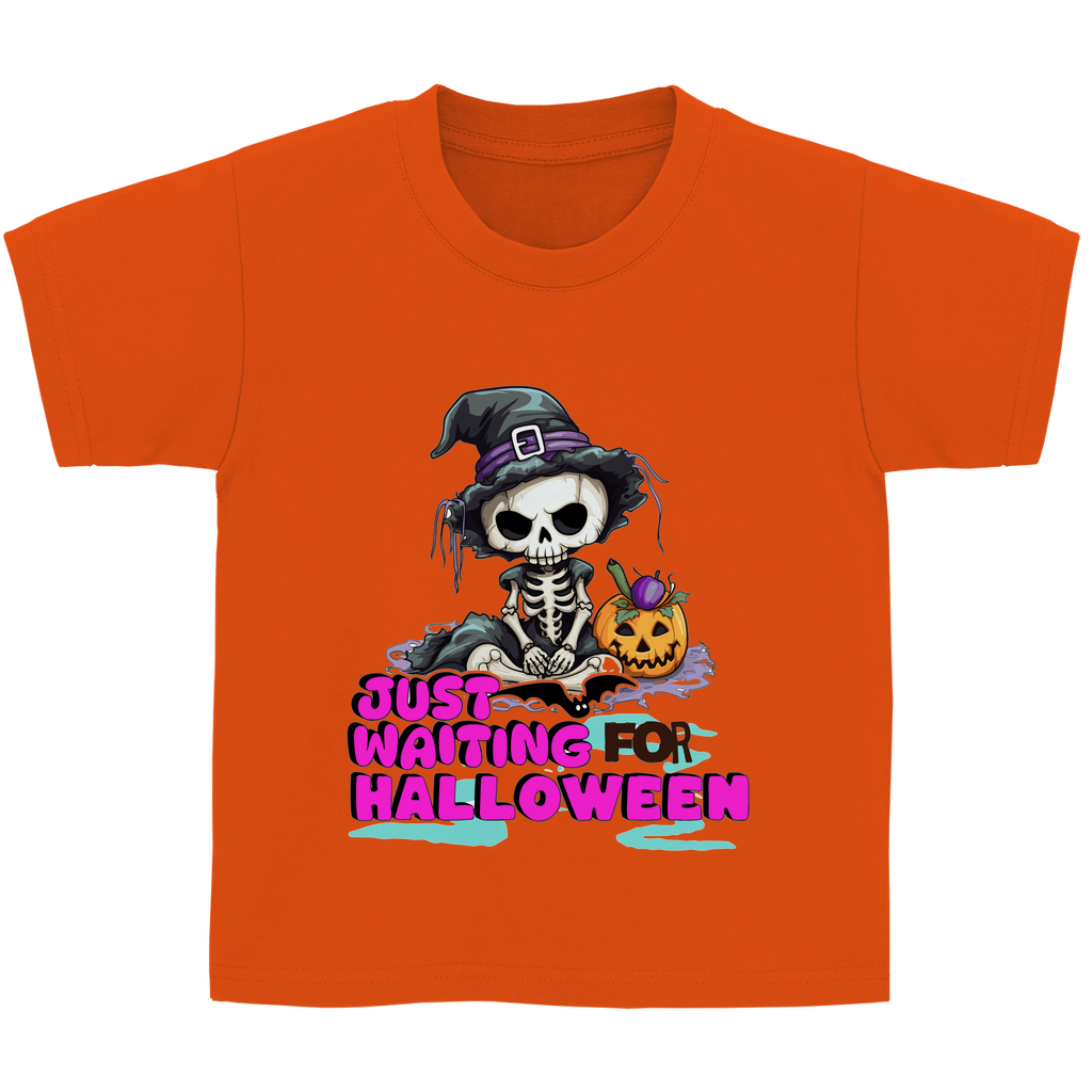Kinder Basic T-Shirt Halloween-20