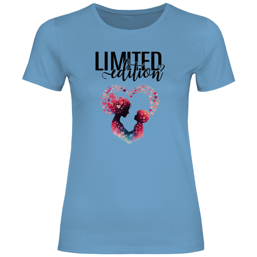 Damen T-Shirt mutter mit kind-03