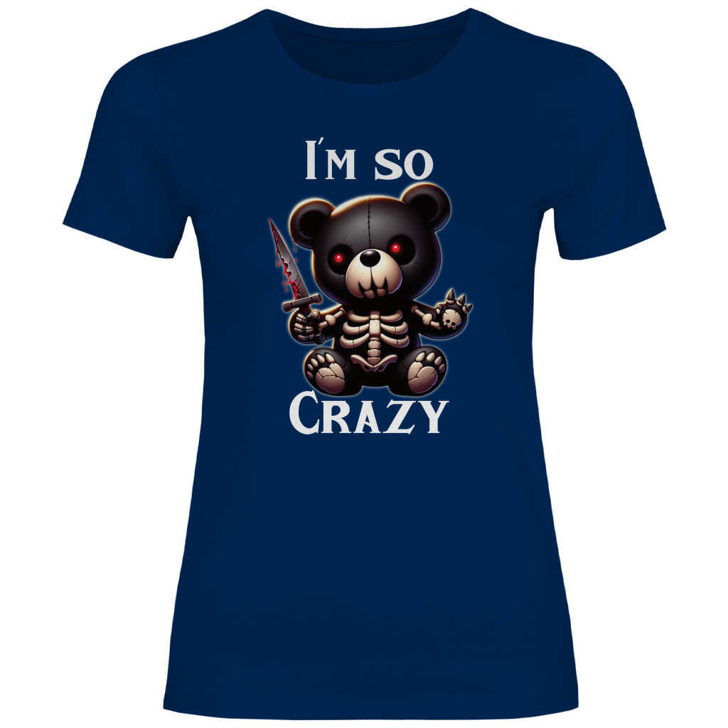Damen T-Shirt crazy-001