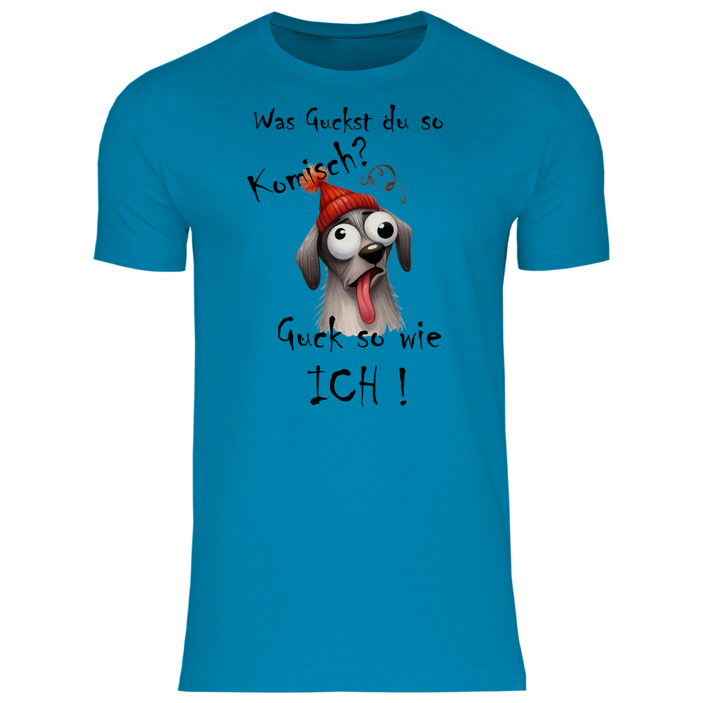 Herren T-Shirt was kuckst du ? 04S
