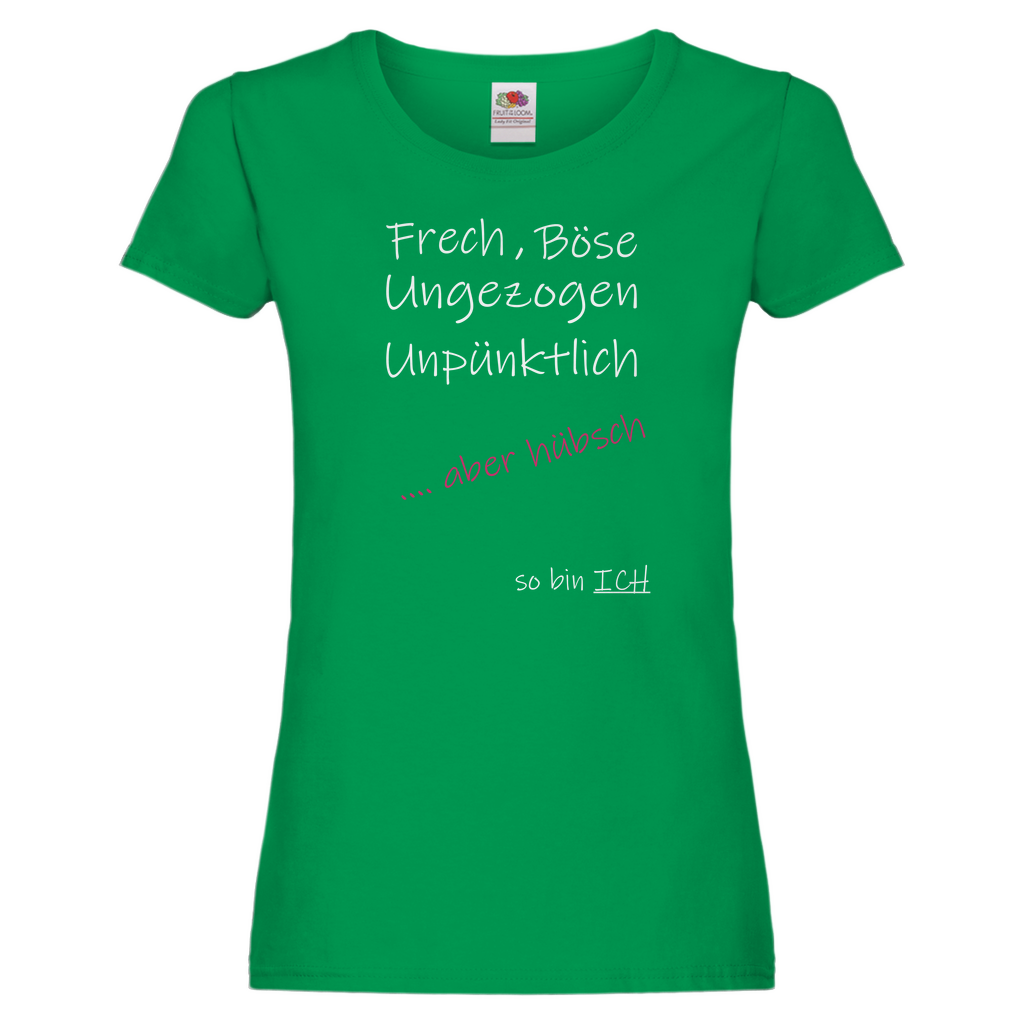 Damen Promo T-Shirt Spruch0008W
