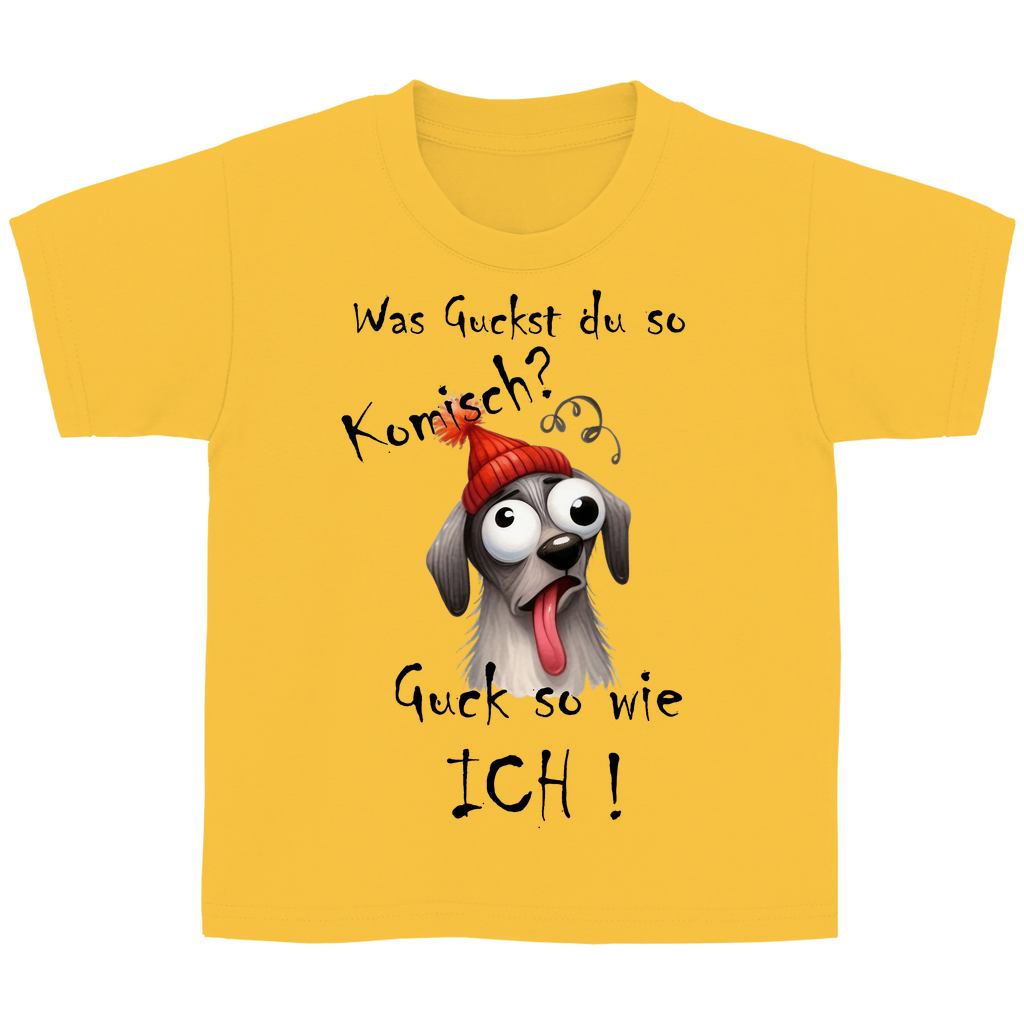 Kinder Basic T-Shirt was kuckst du ? 04S