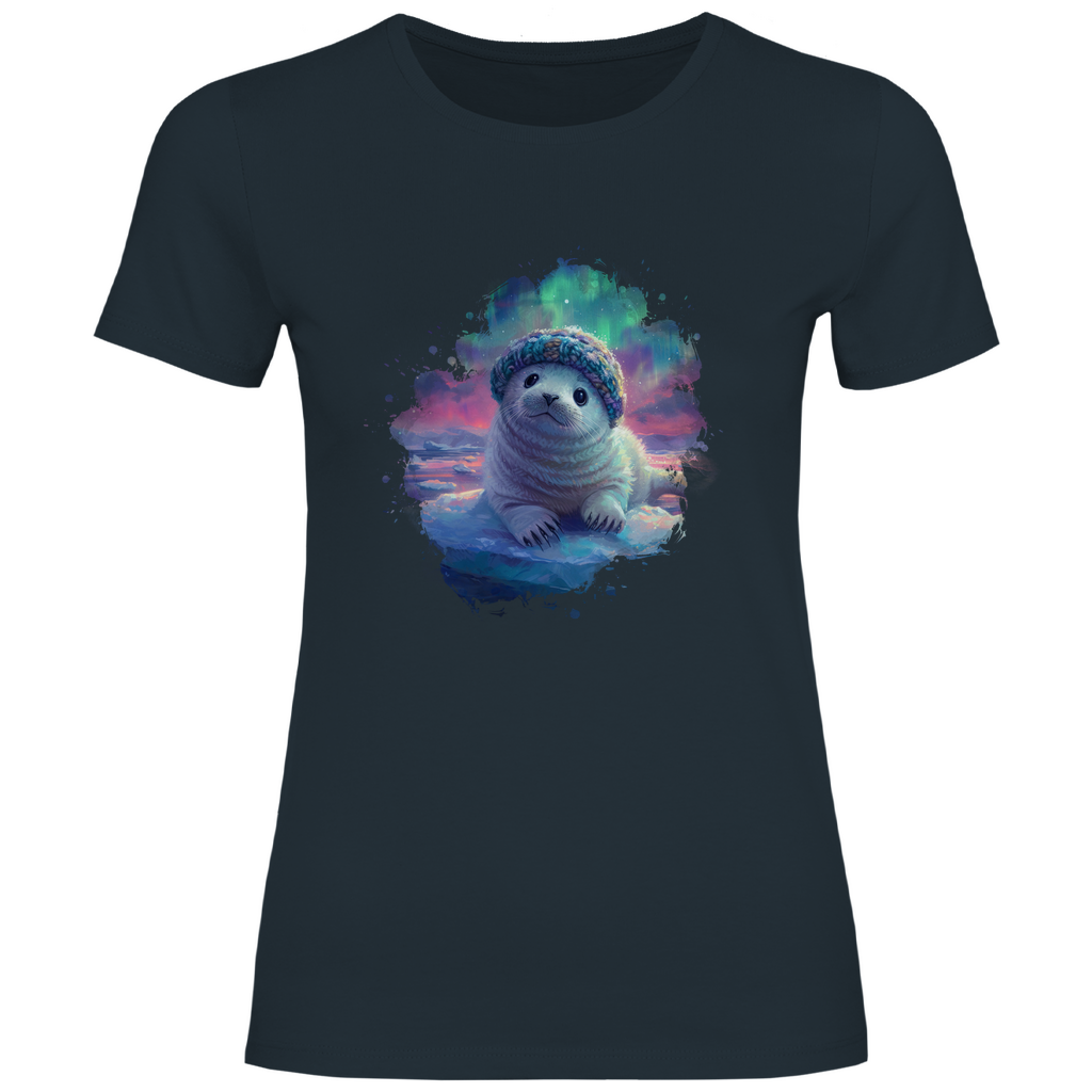 Damen T-Shirt Seehund-02