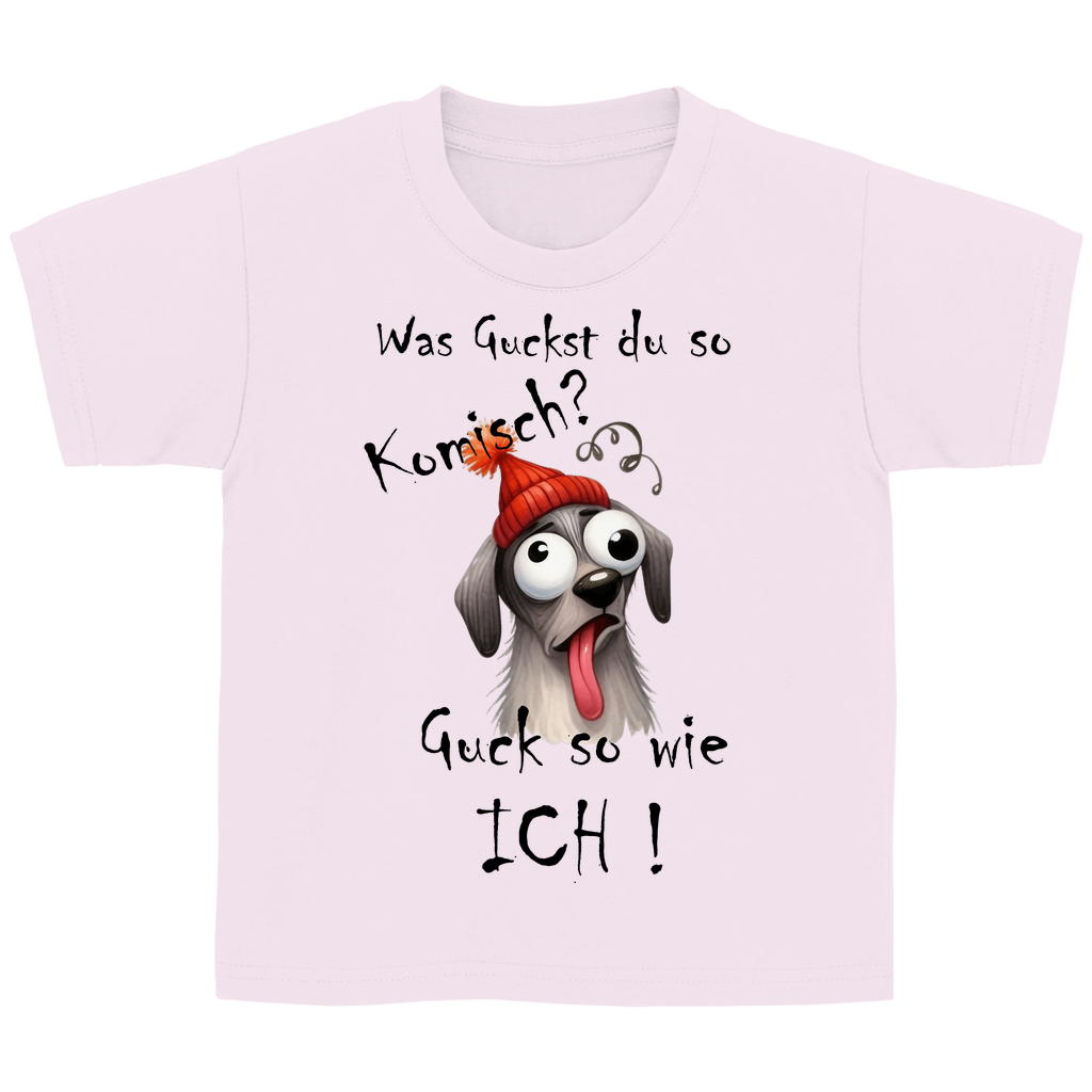 Kinder Basic T-Shirt was kuckst du ? 04S
