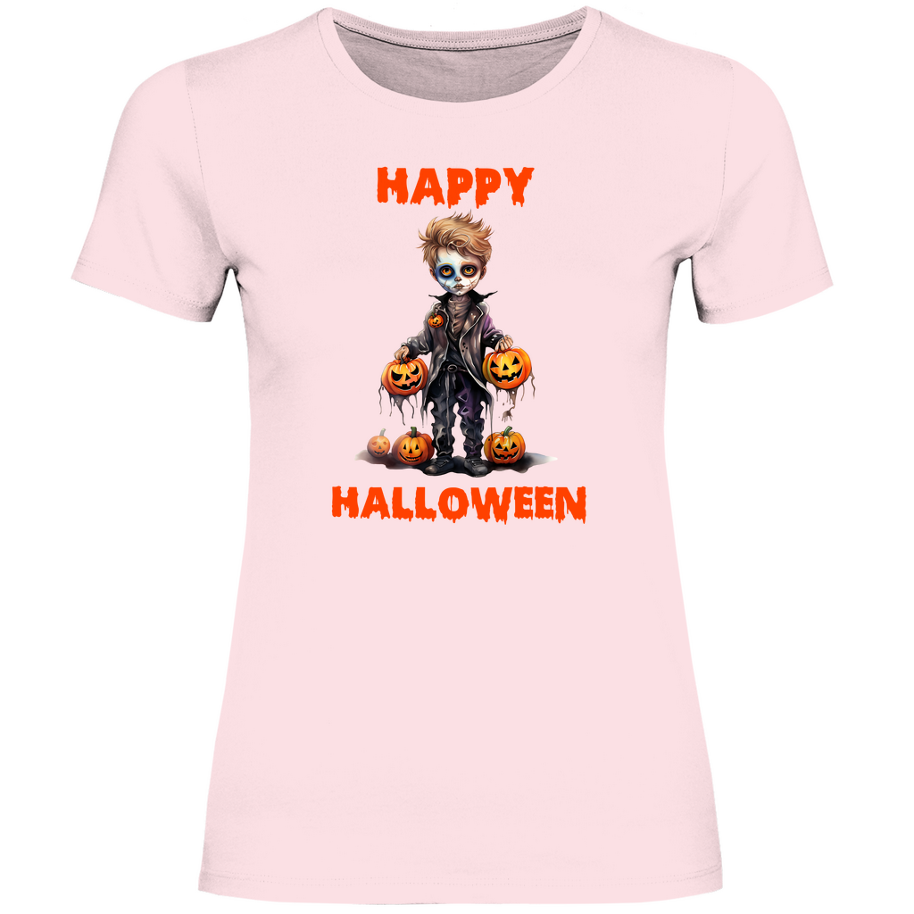 Damen T-Shirt Halloween-15