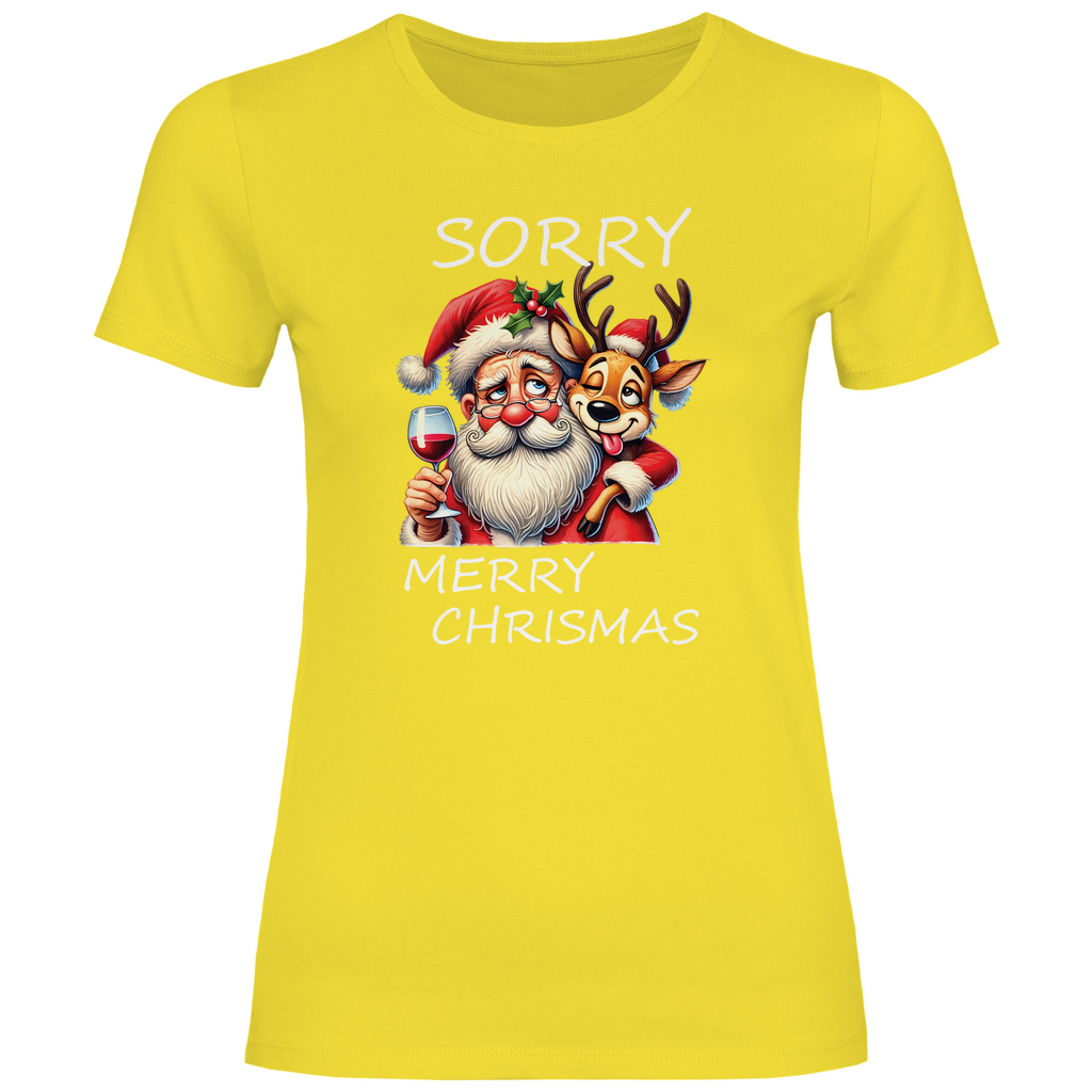Damen T-Shirt weihnachten-13