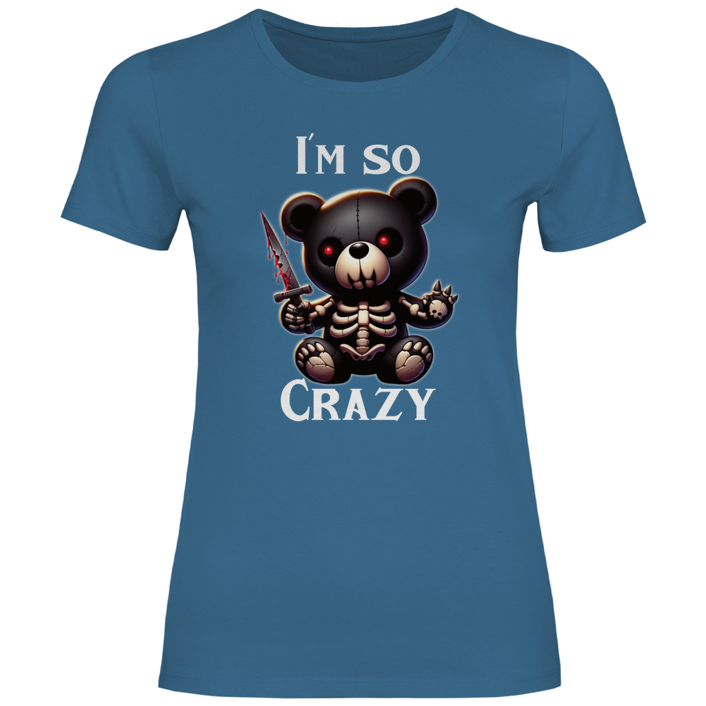 Damen T-Shirt crazy-001