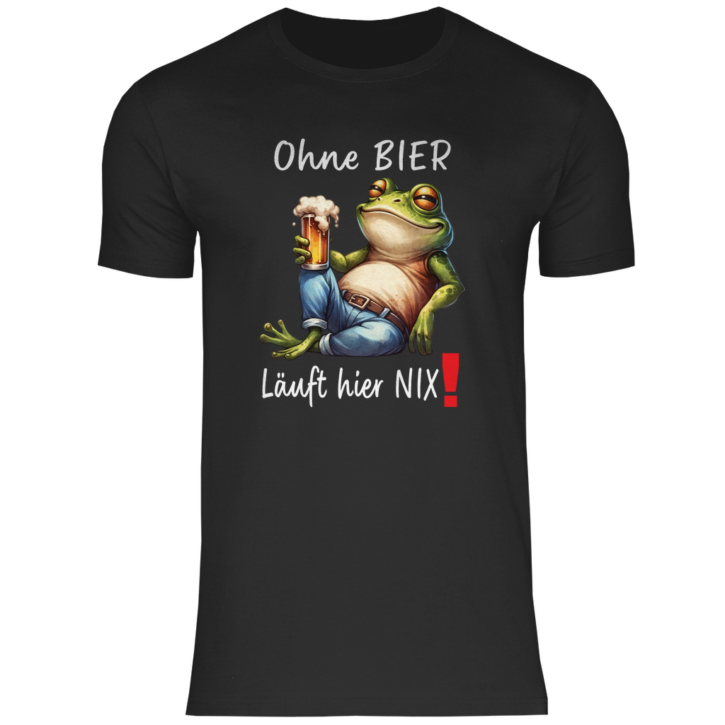 Herren T-Shirt Ohne Bier-01