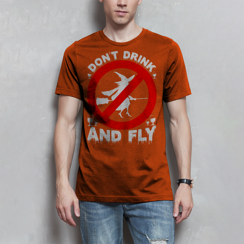 Herren T-Shirt dont drink and fly