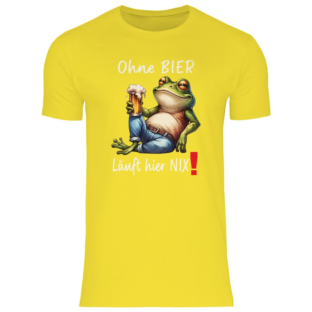 Herren T-Shirt Ohne Bier-01