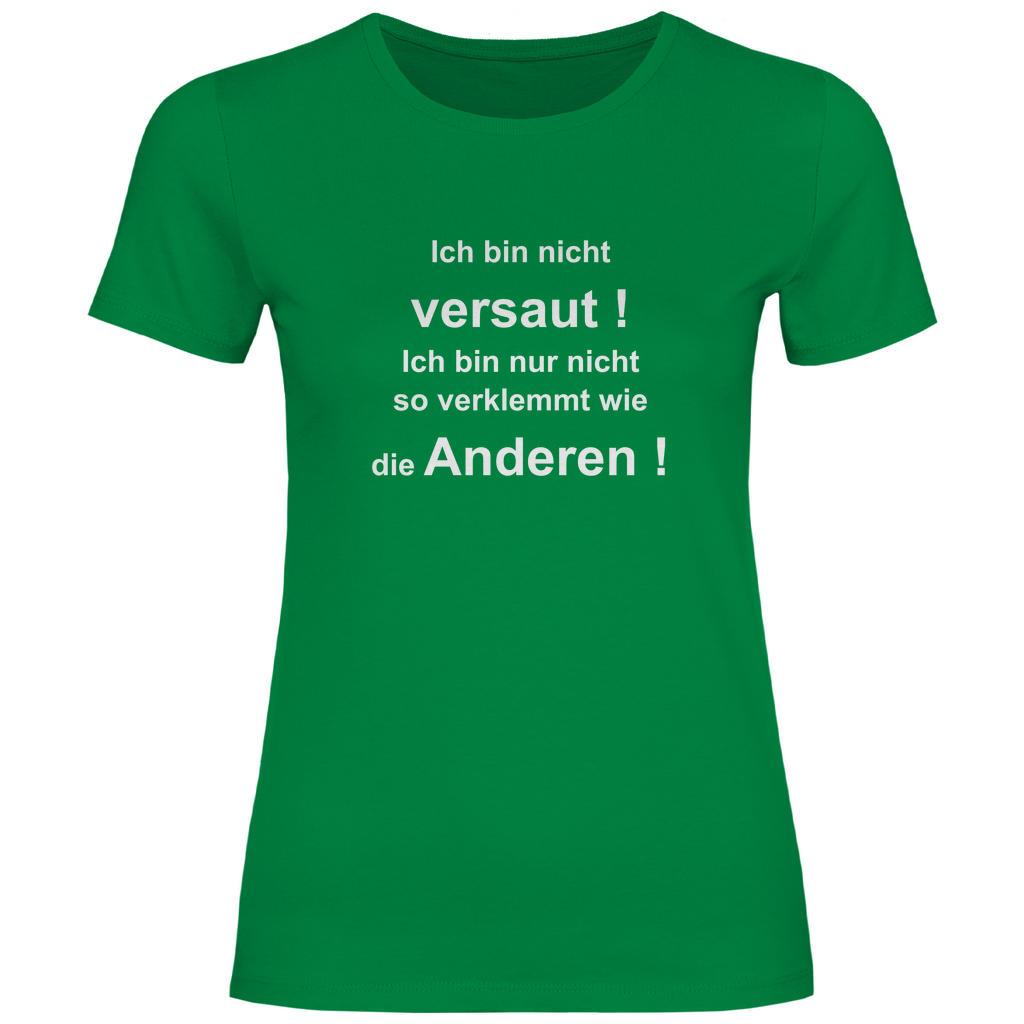 Damen T-Shirt ich bin nicht-01