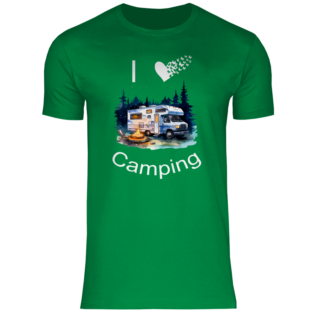 Herren T-Shirt camping-07