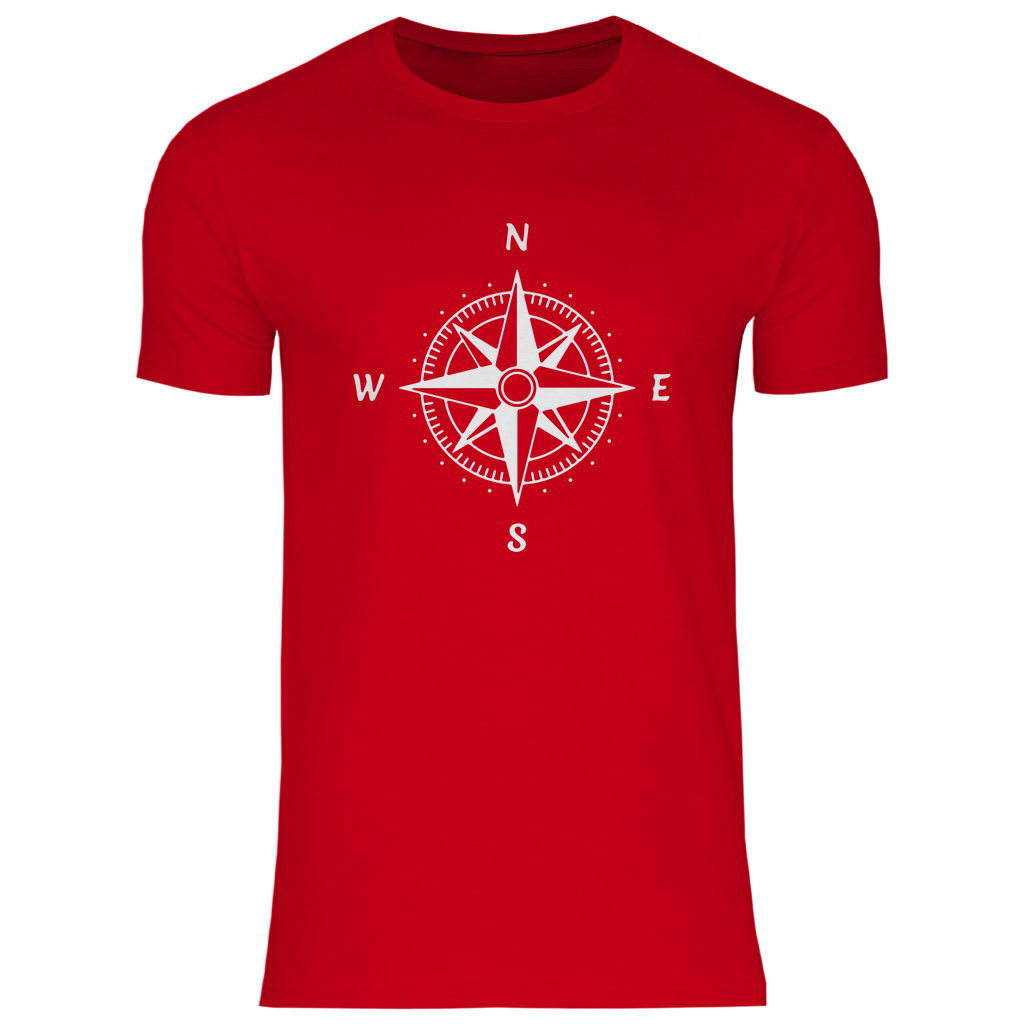 Herren T-Shirt Sailing-kompass-01
