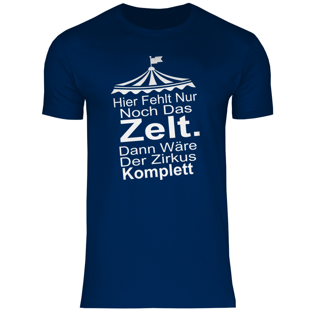Herren T-Shirt hier fehlt nur noch-w