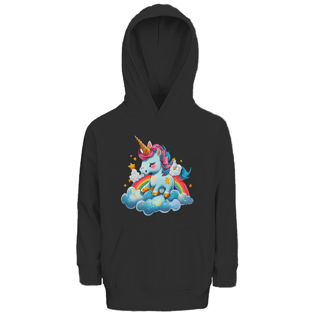 Kinder Premium Bio Hoodie unicorn-01