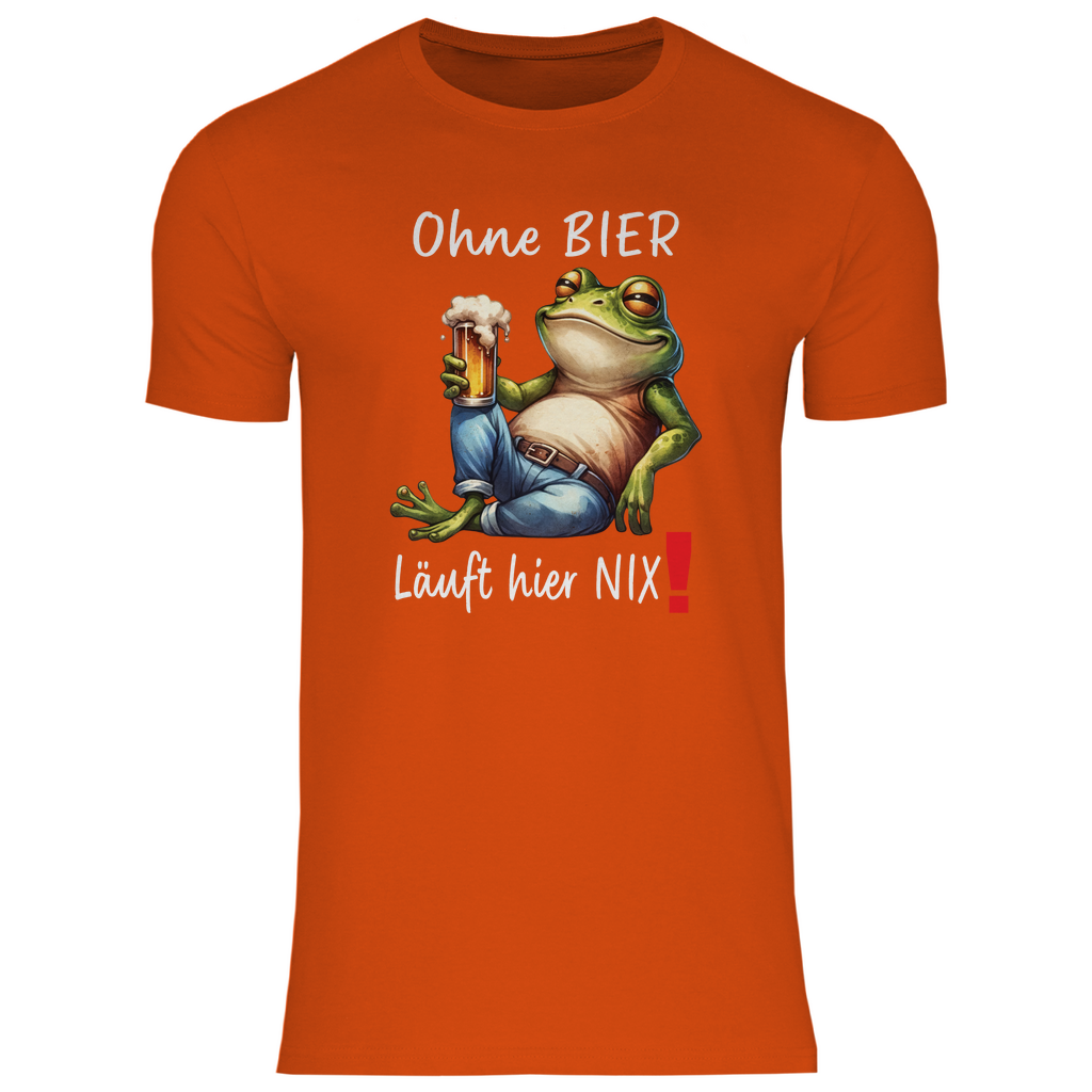Herren T-Shirt Ohne Bier-01