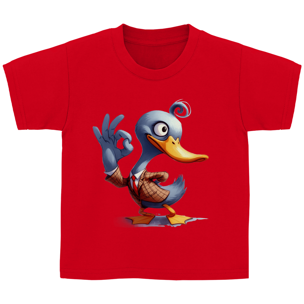 Kinder Basic T-Shirt ente01