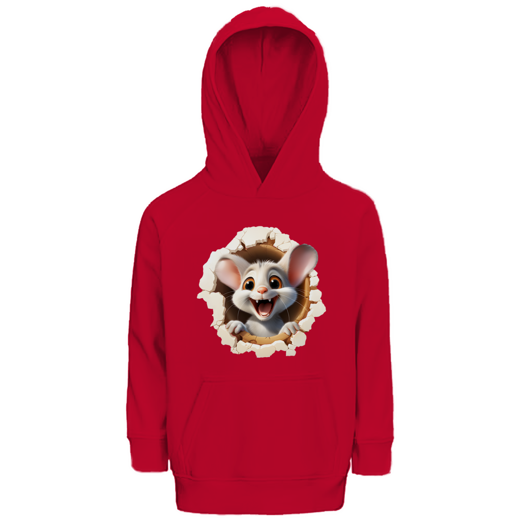 Kinder Premium Bio Hoodie maus-01