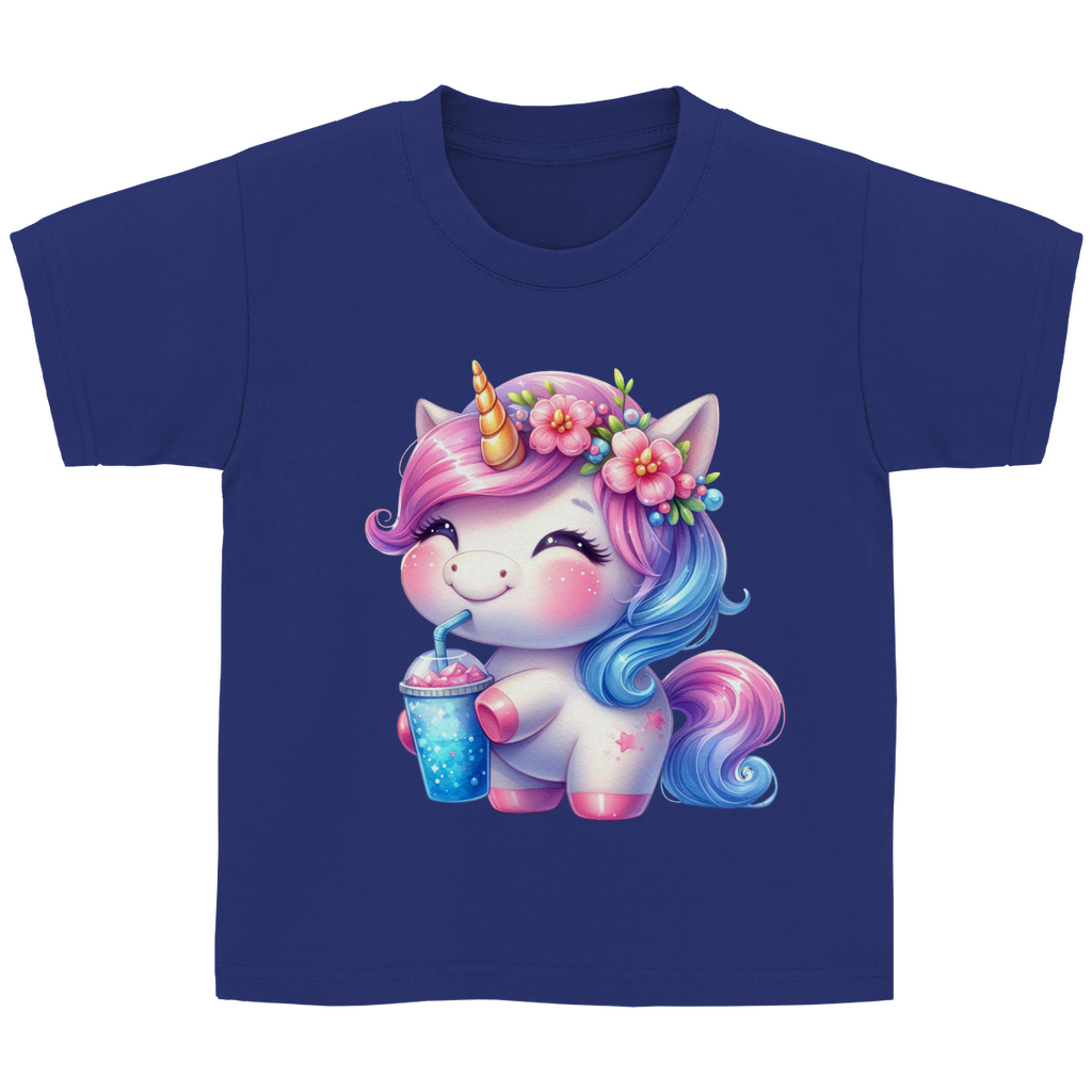 Kinder Basic T-Shirt kinder-einhorn-01