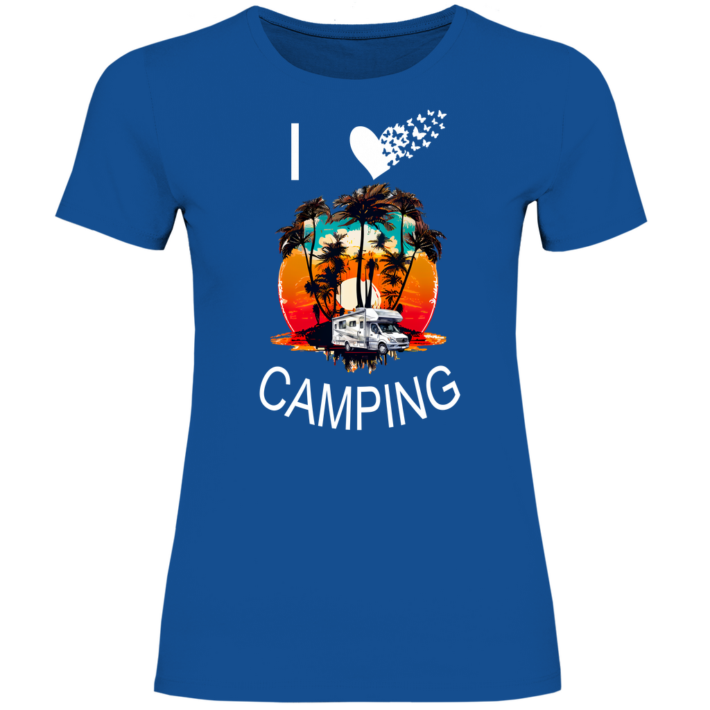 Damen T-Shirt Camping-05