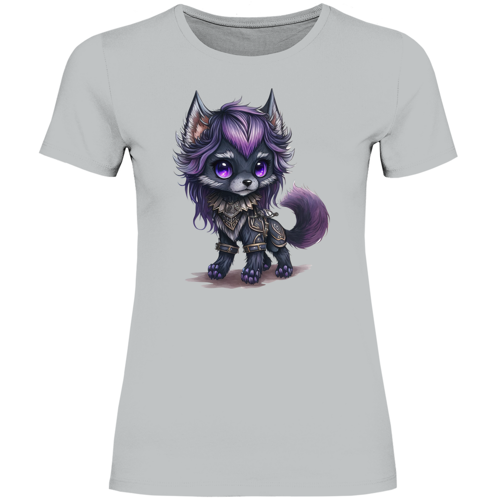 Damen T-Shirt wolf 02