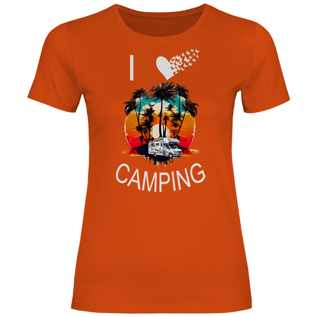 Damen T-Shirt Camping-05