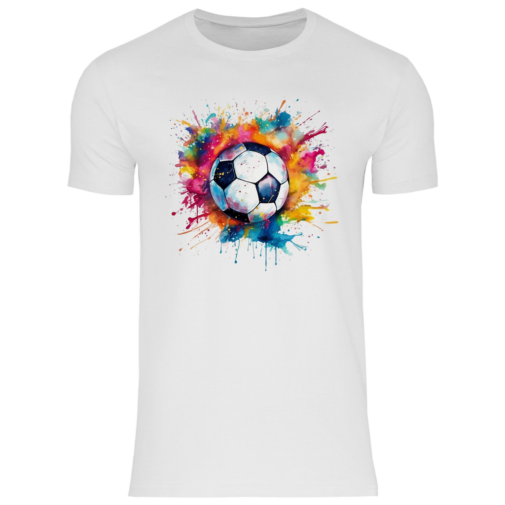 Herren T-Shirt Fußball-01