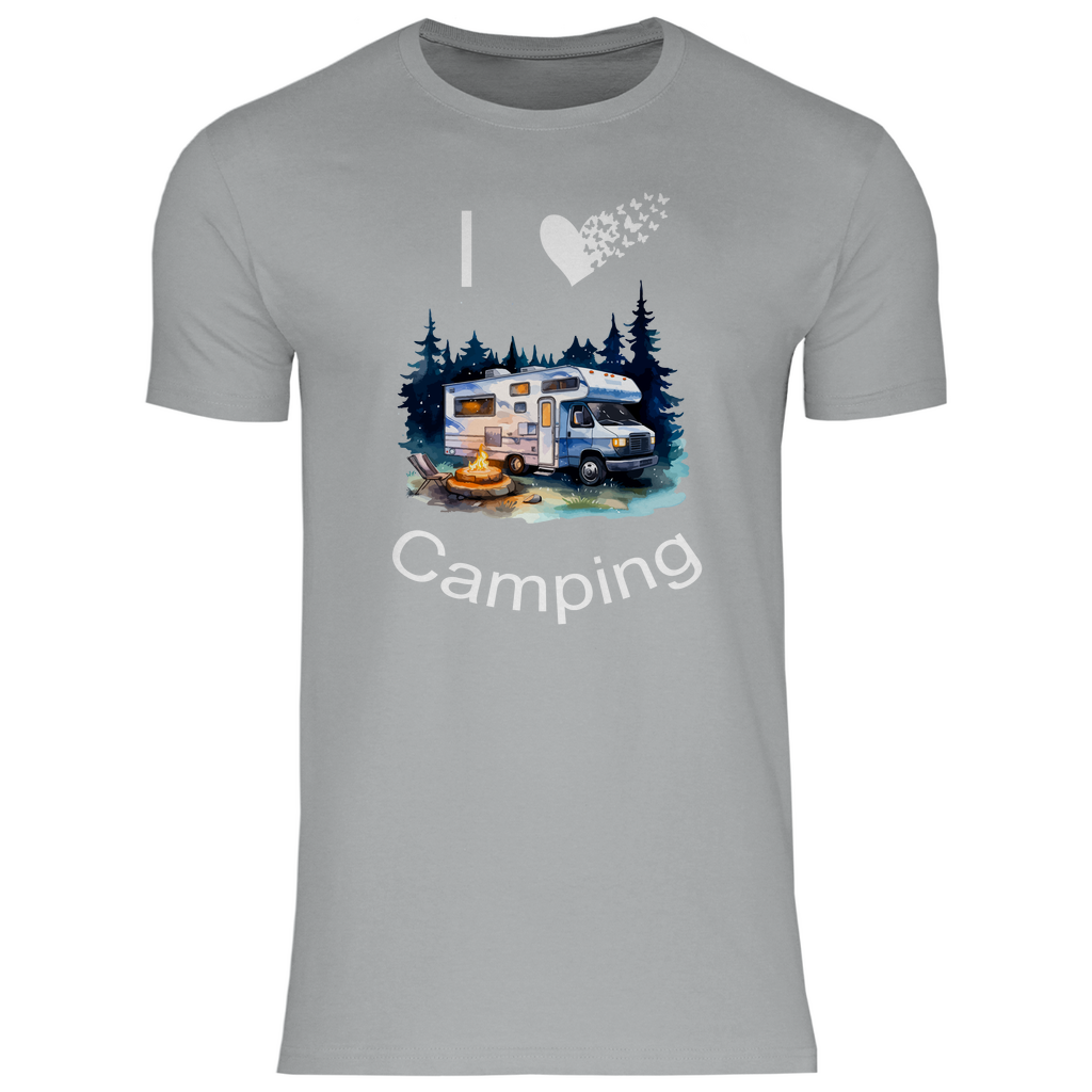Herren T-Shirt camping-07