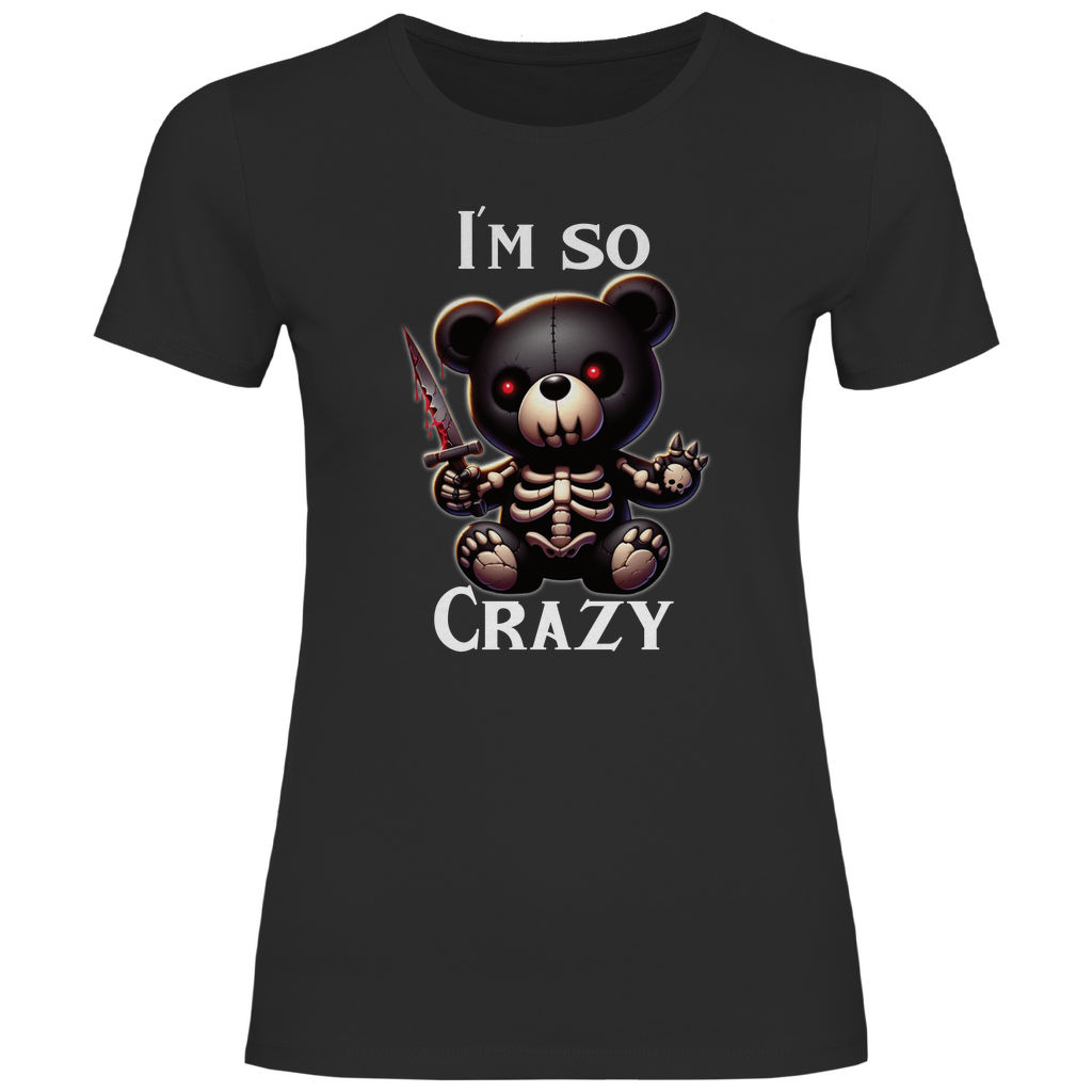 Damen T-Shirt crazy-001