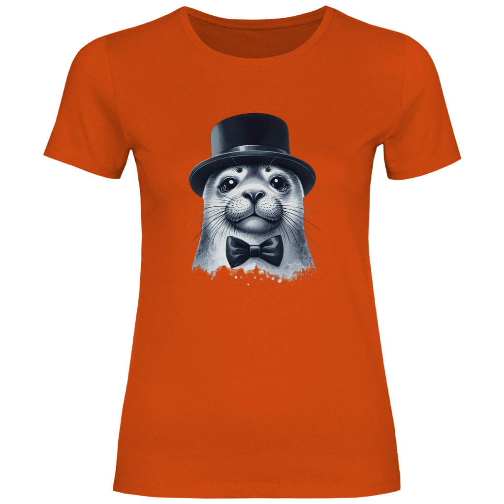 Damen T-Shirt Seehund-03