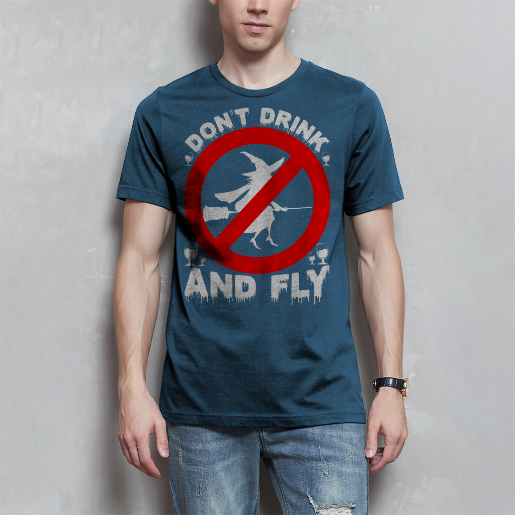 Herren T-Shirt dont drink and fly