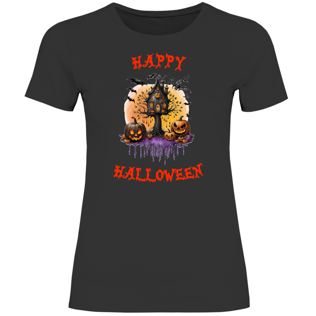 Damen T-Shirt HALLOWEEN-13