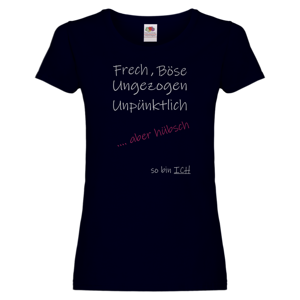 Damen Promo T-Shirt Spruch0008W