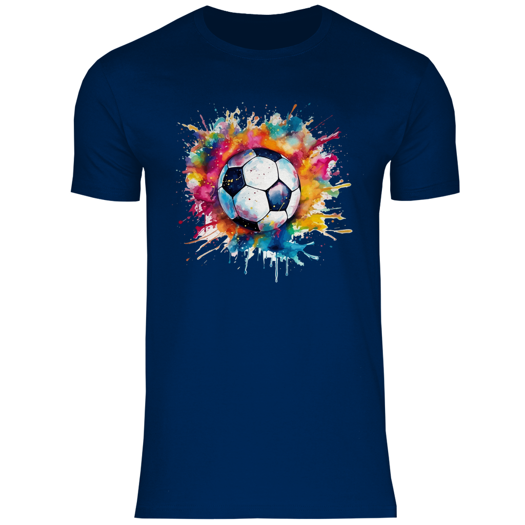 Herren T-Shirt Fußball-01
